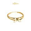 MASDORA 916 Gold Ring Rings Cincin Emas ~ Golden Ethereal Butterfly (EMAS 916/22K)
