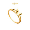 MASDORA 916 Gold Ring Rings Cincin Emas ~ Golden Ethereal Butterfly (EMAS 916/22K)