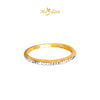 MASDORA 916 Gold Ring Rings Cincin Emas ~ Diamond Cut Band (EMAS 916/22K)