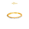 MASDORA 916 Gold Ring Rings Cincin Emas ~ Diamond Cut Band (EMAS 916/22K)