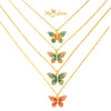 MASDORA 916 Gold Necklace Rantai Leher Emas ~ Belle Papillon (M) (EMAS 916/22K)