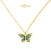 MASDORA 916 Gold Necklace Rantai Leher Emas ~ Belle Papillon (M) (EMAS 916/22K)