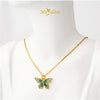 MASDORA 916 Gold Necklace Rantai Leher Emas ~ Belle Papillon (M) (EMAS 916/22K)