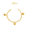 MASDORA 916 Gold Bracelet Rantai Tangan Emas ~ Gajah Chain (3L) (EMAS 916/22K)