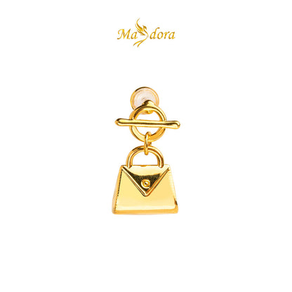 MASDORA 999 Gold Earrings Earring Subang Emas ~ Golden Bag (EMAS 999/24K)