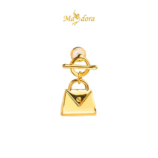 MASDORA 999 Gold Earrings Earring Subang Emas ~ Golden Bag (EMAS 999/24K)