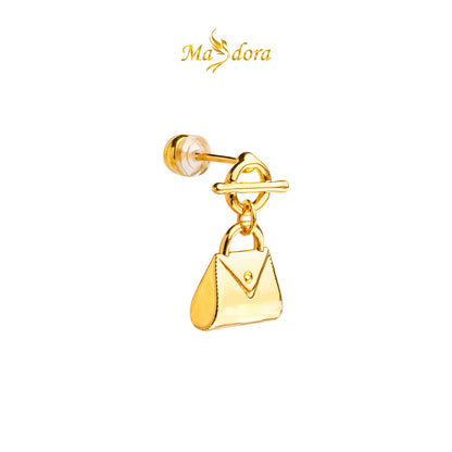 MASDORA 999 Gold Earrings Earring Subang Emas ~ Golden Bag (EMAS 999/24K)
