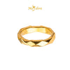 MASDORA 999 Gold Ring Rings Cincin Emas ~ Golden Minimalist Leena (EMAS 999/24K)