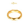MASDORA 999 Gold Ring Rings Cincin Emas ~ Golden Minimalist Leena (EMAS 999/24K)
