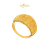 MASDORA 916 Ring Rings Cincin ~ Golden Oro Glitz (EMAS 916/22K)