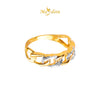 MASDORA 916 Ring Rings Cincin ~ Enormous Duotone Dint (EMAS 916/22K)