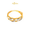 MASDORA 916 Ring Rings Cincin ~ Enormous Duotone Dint (EMAS 916/22K)