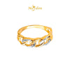 MASDORA 916 Ring Rings Cincin ~ Enormous Duotone Dint (EMAS 916/22K)