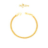 MASDORA 916 Gold Bangle Gelang Tangan Emas ~ Mini Twisted Cavo (EMAS 916/22K)