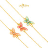 MASDORA 916 Gold Bracelet Rantai Tangan Emas ~ Simple Belle Papillon (EMAS 916/22K)