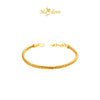MASDORA 916 Gold Bangle Gelang Tangan Emas ~ Mini Twisted Cavo (EMAS 916/22K)