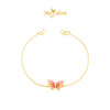 MASDORA 916 Gold Bracelet Rantai Tangan Emas ~ Simple Belle Papillon (EMAS 916/22K)