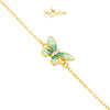 MASDORA 916 Gold Bracelet Rantai Tangan Emas ~ Simple Belle Papillon (EMAS 916/22K)