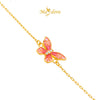 MASDORA 916 Gold Bracelet Rantai Tangan Emas ~ Simple Belle Papillon (EMAS 916/22K)
