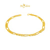 MASDORA 916 Gold Bracelet Rantai Tangan Emas ~ Simple Fegaro New Fashion (EMAS 916/22K)