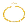 MASDORA 916 Gold Bracelet Rantai Tangan Emas ~ Simple Fegaro New Fashion (EMAS 916/22K)