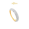 MASDORA 916 Gold Ring Rings Cincin Emas ~ Eternity Diamond Cut 2C (EMAS 916/22K)