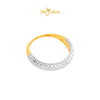 MASDORA 916 Gold Ring Rings Cincin Emas ~ Eternity Diamond Cut 2C (EMAS 916/22K)