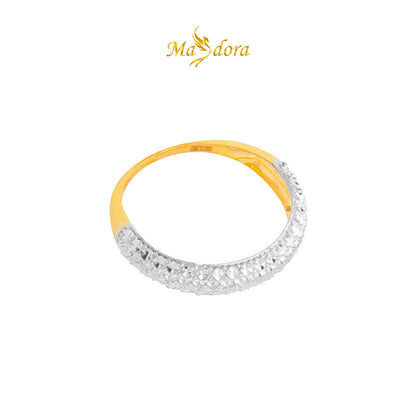 MASDORA 916 Gold Ring Rings Cincin Emas ~ Eternity Diamond Cut 2C (EMAS 916/22K)