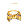 MASDORA 916 Gold Ring Rings Cincin Emas ~ Duotone Ribbonella (EMAS 916/22K)