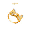 MASDORA 916 Gold Ring Rings Cincin Emas ~ Duotone Ribbonella (EMAS 916/22K)