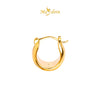 MASDORA 999 Gold Earring Earrings Subang Emas ~ Golden Fluffy Harp (EMAS 999/24K)