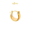 MASDORA 999 Gold Earring Earrings Subang Emas ~ Golden Fluffy Harp (EMAS 999/24K)