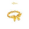 MASDORA 916 Gold Ring Rings Cincin Emas ~ HG Mini Fable Butterfly (EMAS 916/22K)