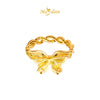 MASDORA 916 Gold Ring Rings Cincin Emas ~ HG Mini Fable Butterfly (EMAS 916/22K)