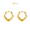 MASDORA 999 Gold Earring Earrings Subang Emas ~ Golden Classy Harp (EMAS 999/24K)