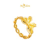 MASDORA 916 Gold Ring Rings Cincin Emas ~ HG Mini Fable Butterfly (EMAS 916/22K)