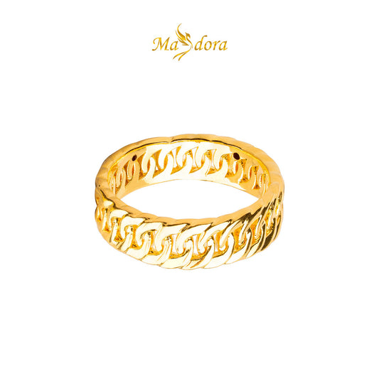 MASDORA 916 Gold Ring Rings Cincin Emas ~ HG Kait Lipan 5mm (EMAS 916/22K)