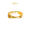 MASDORA 916 Gold Ring Rings Cincin Emas ~ HG Mini Mobius Twist (EMAS 916/22K)