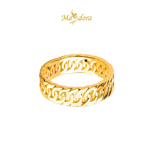MASDORA 916 Gold Ring Rings Cincin Emas ~ HG Kait Lipan 5mm (EMAS 916/22K)