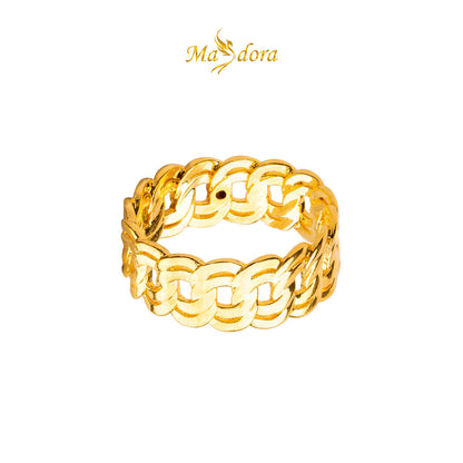 MASDORA 916 Gold Ring Rings Cincin Emas ~ HG Coco King 6mm (EMAS 916/22K)