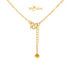 MASDORA 999 Gold Necklace Rantai Leher Emas ~ Exclusive Handbag Paperclip (EMAS 999/24K)