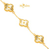 MASDORA 916 Gold Bracelet Rantai Tangan Emas ~ HG Clover Gold (EMAS 916/22K)