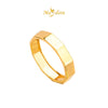 MASDORA 916 Gold Ring Rings Cincin Emas ~ Golden Verona Band (EMAS 916/22K)