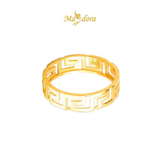 MASDORA 916 Gold Ring Rings Cincin Emas ~ Golden Pristine Grace (EMAS 916/22K)