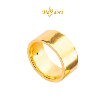 MASDORA 916 Gold Ring Rings Cincin Emas ~ HG Belah Rotan Plain (EMAS 916/22K)