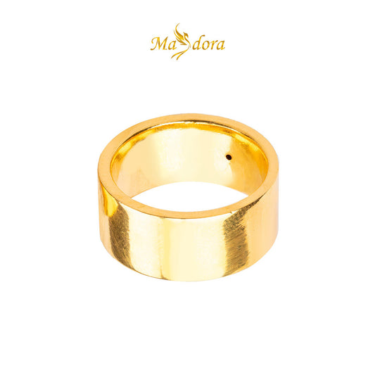 MASDORA 916 Gold Ring Rings Cincin Emas ~ HG Belah Rotan Plain (EMAS 916/22K)