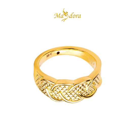 MASDORA 916 Gold Ring Rings Cincin Emas ~ HG Mini Classic Twine (EMAS 916/22K)