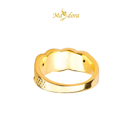 MASDORA 916 Gold Ring Rings Cincin Emas ~ HG Mini Classic Twine (EMAS 916/22K)