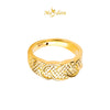 MASDORA 916 Gold Ring Rings Cincin Emas ~ HG Mini Classic Twine (EMAS 916/22K)
