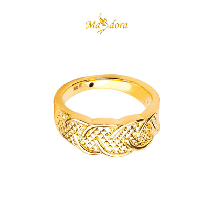 MASDORA 916 Gold Ring Rings Cincin Emas ~ HG Mini Classic Twine (EMAS 916/22K)